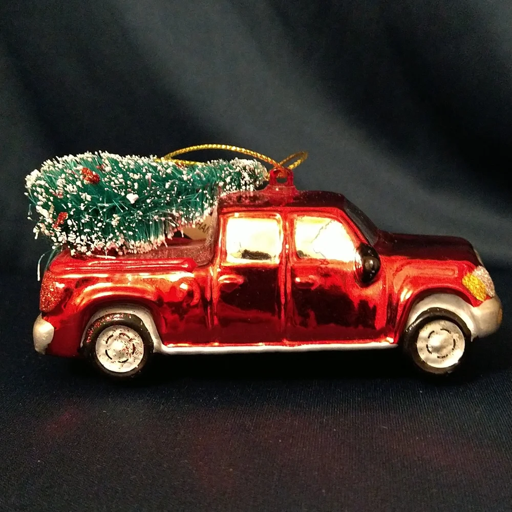 Robert Stanley Christmas Tree Truck Ornament - Picture 3 of 4